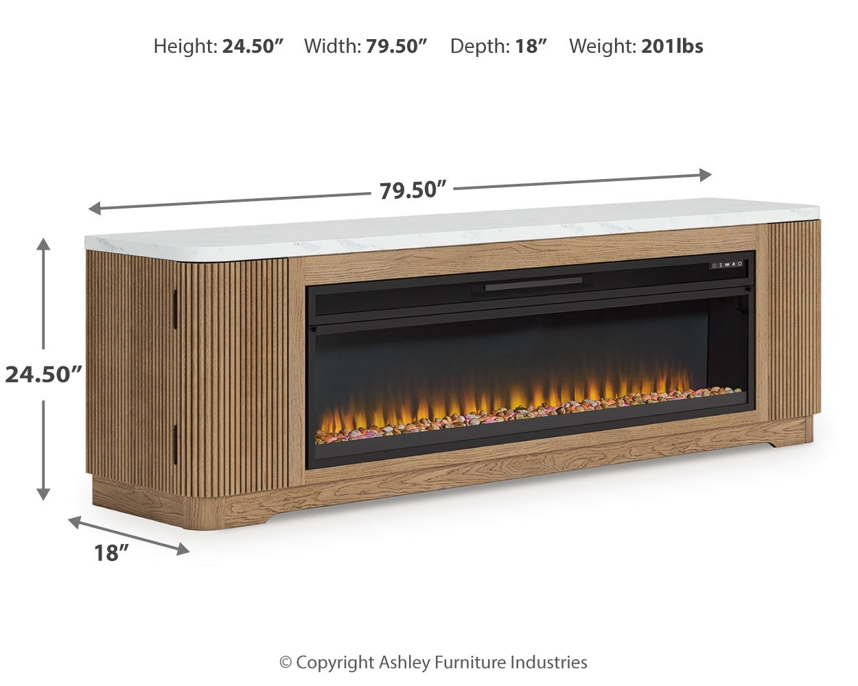 It’s A Living 「YOU AND ME」リカルド ゴンザレス Mega Furniture - Ashley Furniture - Camdill 80