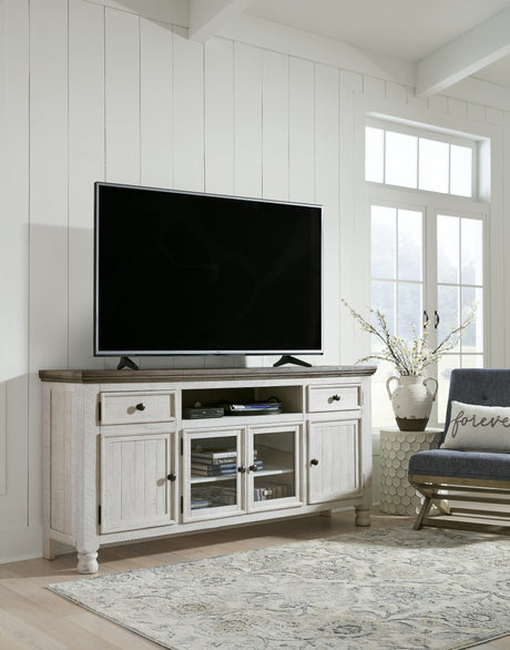 Mega Furniture - Ashley Furniture - Havalance TV Stand - TV Stand / Two-tone - W814-68